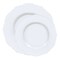 Smarty Had A Party Solid White Round Blossom Plastic Dinnerware Value Set (120 Dinner Plates + 120 Salad Plates), 240PK 4840WH-VP-CASE - alternate 2